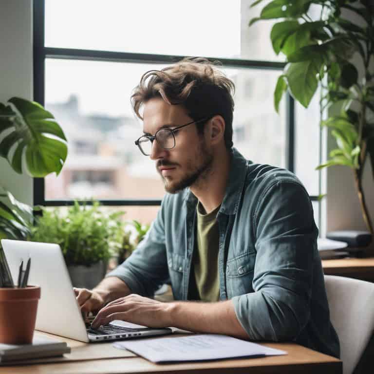 Freelancers working independently