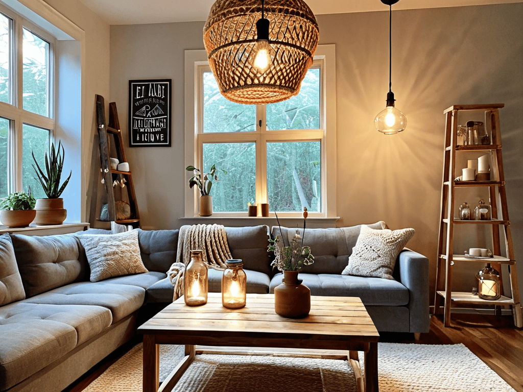 DIY lighting projects at home