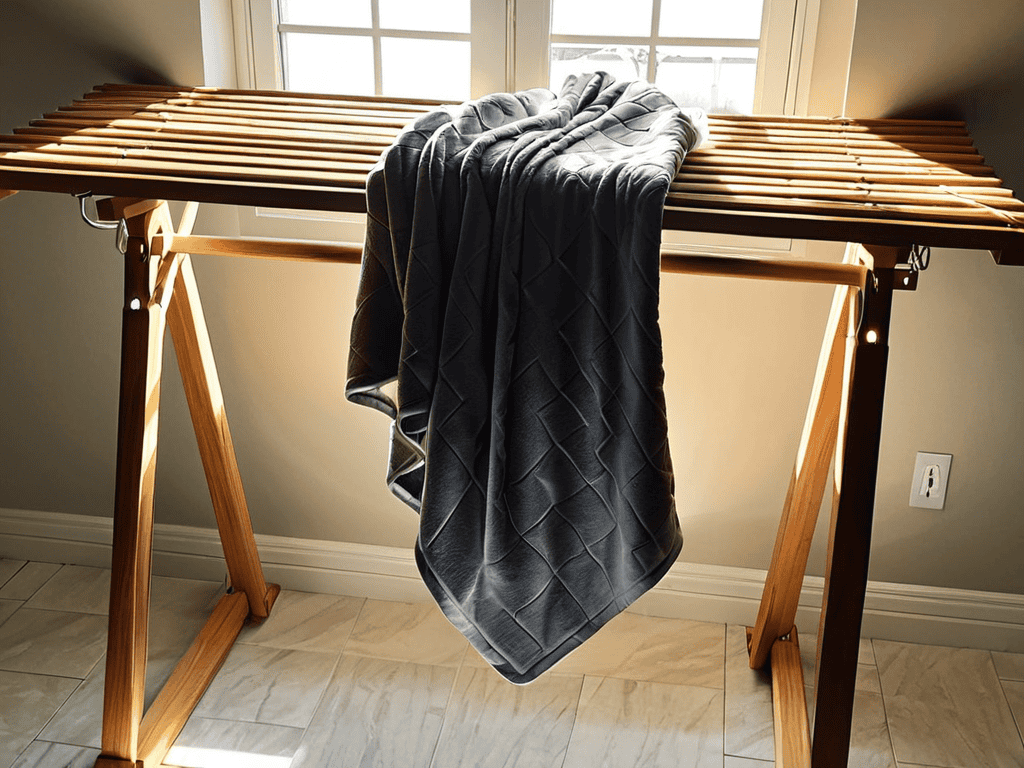 Washing weighted blankets