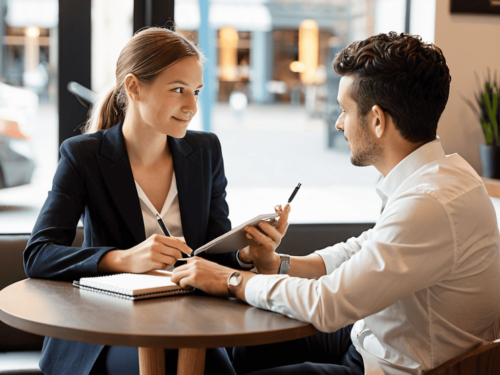 Nail the Conversation" tips infographic