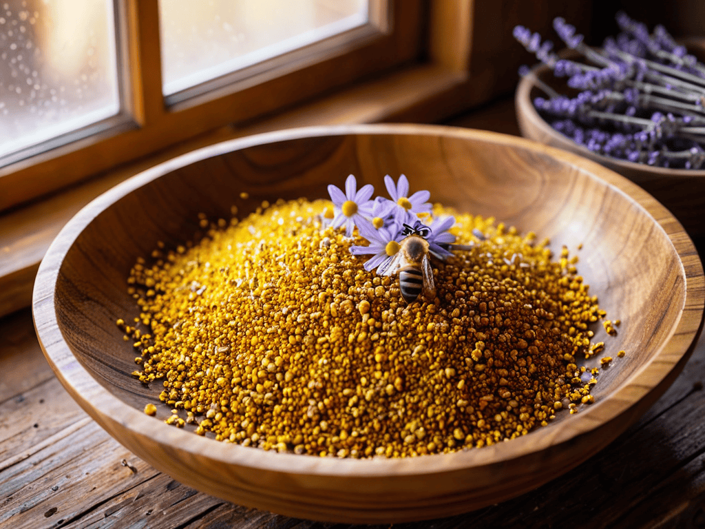 Bee pollen supercharges health naturally