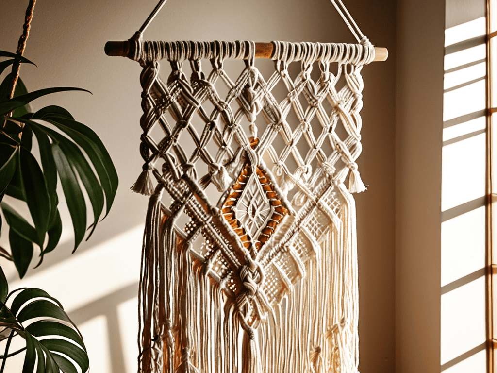 Macrame Wall Hanging Wisdom