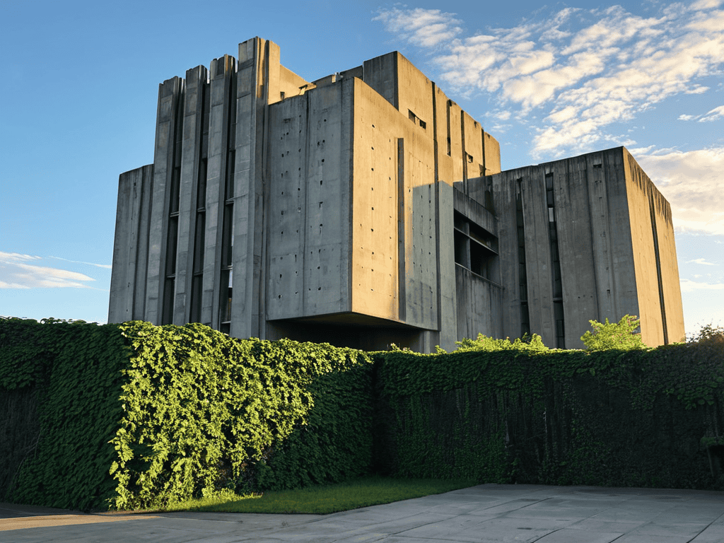 Brutalist Architecture Revival building exterior