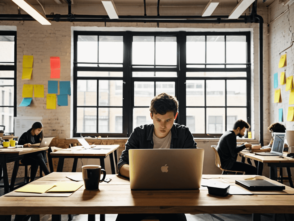 Building in Public startup founder portrait