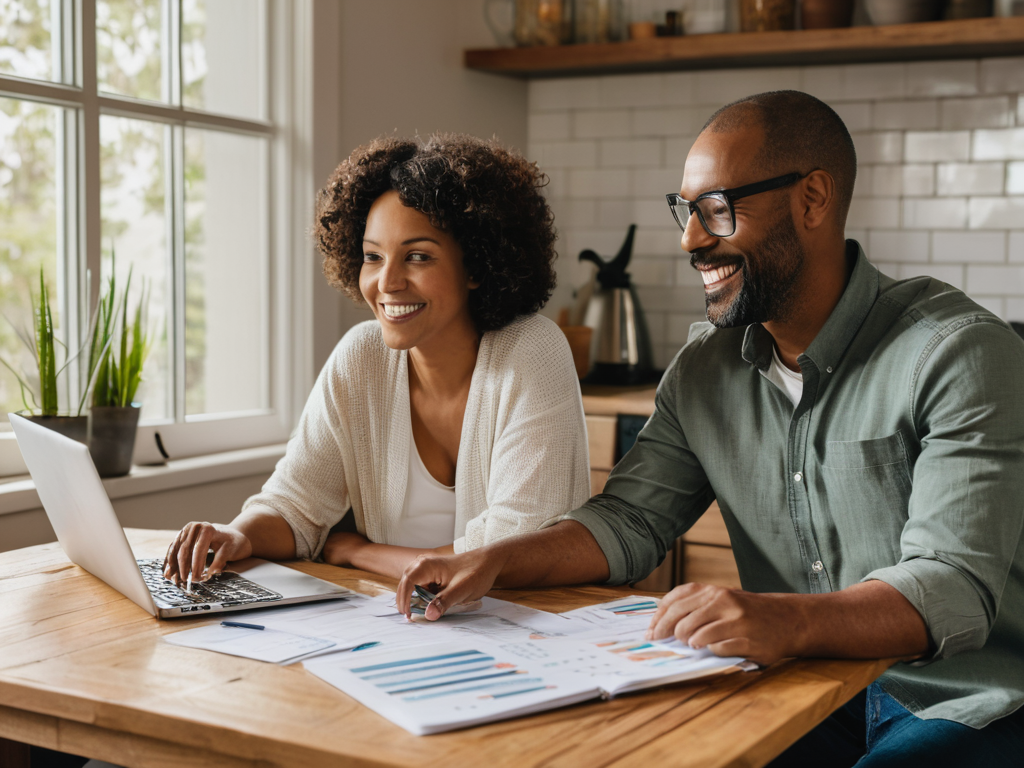 Couples Financial Retreat Planning Together