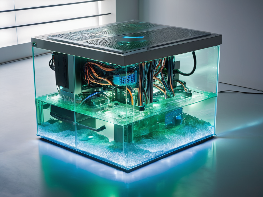 Submerged Cooling Rigs underwater technology