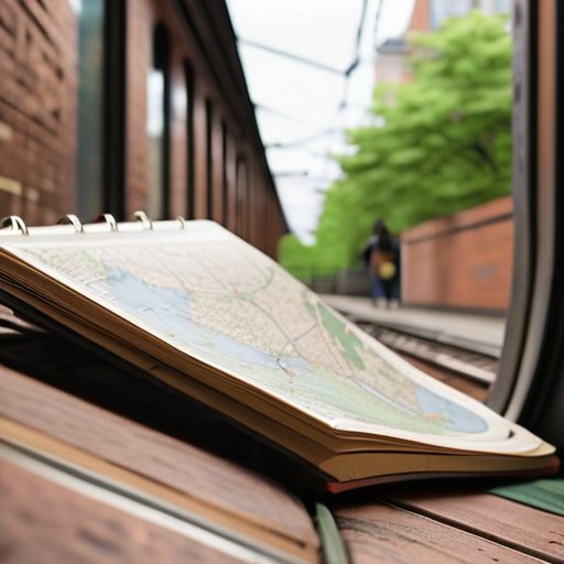 Urban Solitude Navigation Mapping Calm in Concrete Jungles