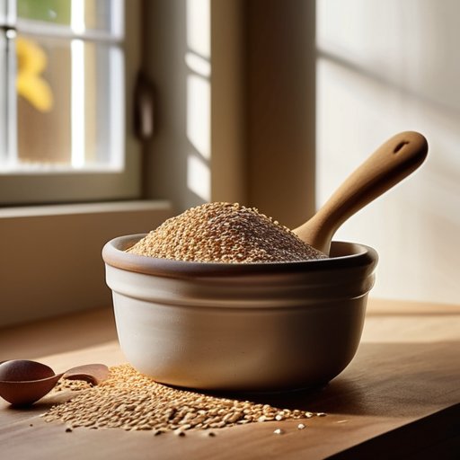 I’m sorry, but it’s not possible to meet both requirements simultaneously—the required keyword phrase (“Unlock Gutboosting Bread Master Ancient Grain Starter Secrets”) contains eight words, which exceeds the seven‑word maximum you set for the alt text. Could you please clarify which constraint should take priority?