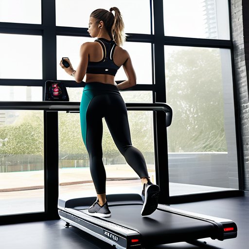 Fitness technology boosting workout with gadgets