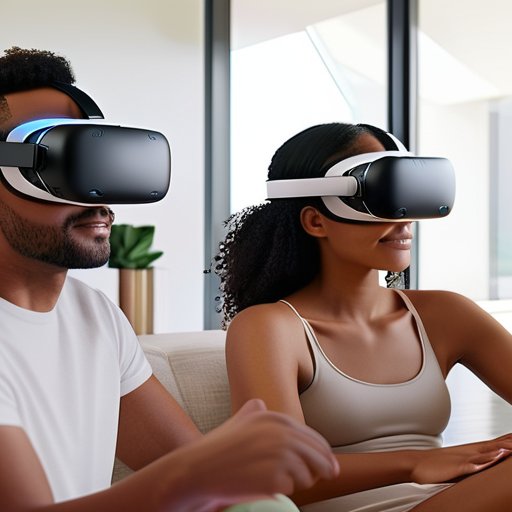 People gather virtual reality as social space